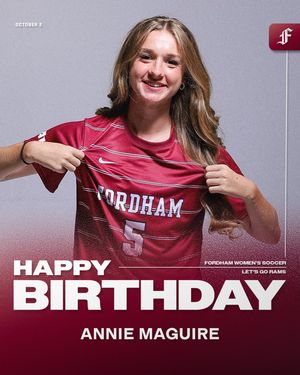 Image post by @fordhamwosoc on Instagram