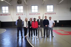 Image post by @gwuwrestling on Instagram