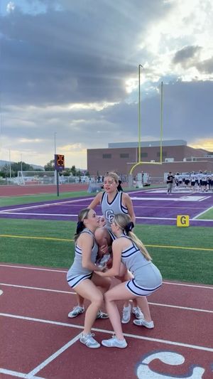 Video post by @corner_canyon_cheer on Instagram