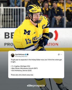 Image post by @eliteprospectshockey on Instagram