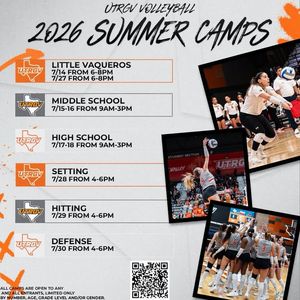 Image post by @UTRGVVolleyball on Facebook