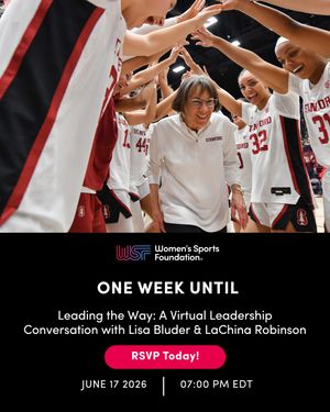 Image post by @womenssportsfoundation on Instagram