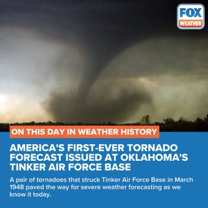 Image post by @foxweather on Instagram