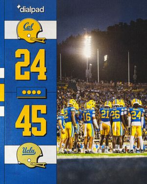 Image post by @cal_football on Instagram