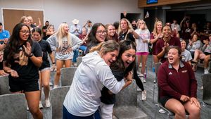 Image post by @txstatesoftball on Instagram