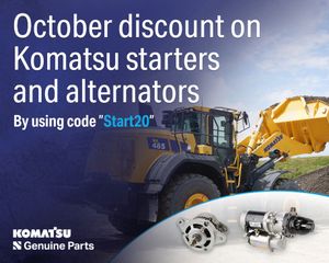 Image post by @komatsuconstructionna on Instagram