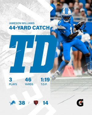 Image post by @Lions on Twitter/X