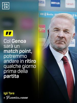 Image post by @dazn_it on Instagram