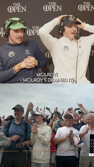 Video post by @The-Open-Championship on Facebook