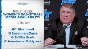 Video post by @Middle Tennessee Athletics on YouTube