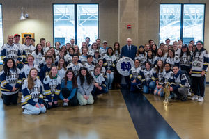Image post by @nd_hockey on Instagram