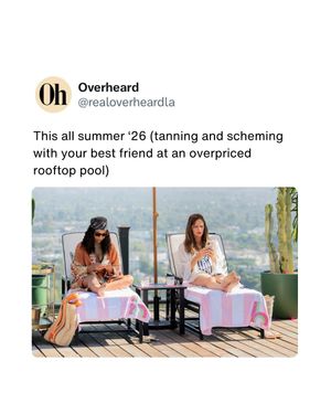 Image post by @overheardnewyork on Instagram
