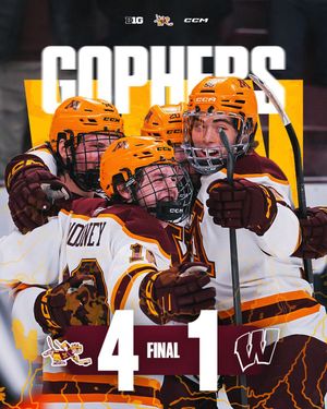 Image post by @GopherHockey on Twitter