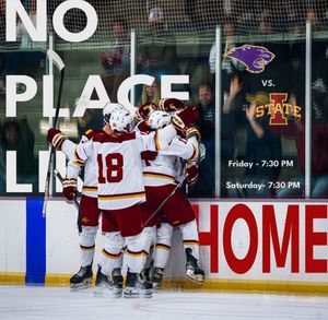 Image post by @hockeyatiowastate on Instagram