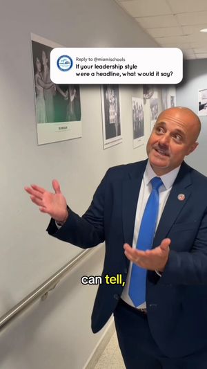 Video post by @miamischools on Facebook