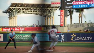 Video post by @bluewahoosbball on Instagram