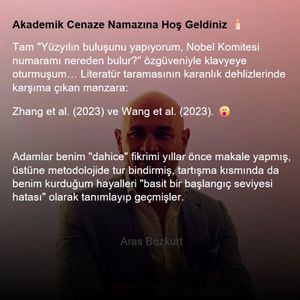 Image post by @arasbozkurt.phd on Instagram