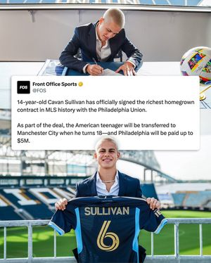 Image post by @frontofficesports on Instagram