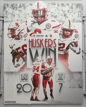 Image post by @huskerfootball on Instagram