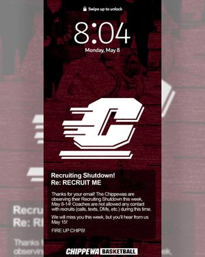Image post by @CMUWBBall on Twitter