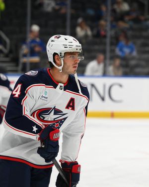 Image post by @BlueJacketsNHL on Twitter/X