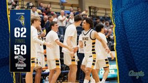 Image post by @Augustana Basketball on Facebook