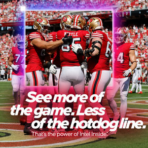 Image post by @intel on Instagram