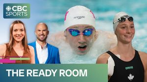 Image post by @CBCOlympics on Twitter
