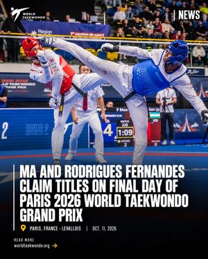 Image post by @worldtaekwondo on Instagram