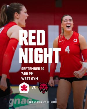 Image post by @sfu_athletics on Instagram