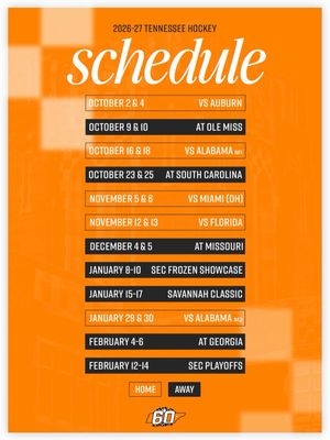 Image post by @tennesseehockey on Instagram