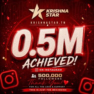 Image post by @krishnastar.tn on Instagram