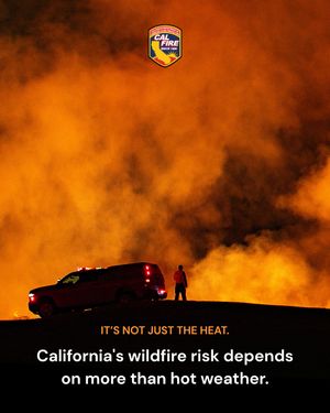 Image post by @calfire on Instagram