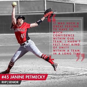 Image post by @unlvsoftball on Instagram