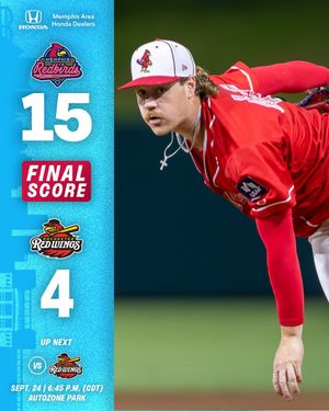 Image post by @memphisredbirds on Instagram