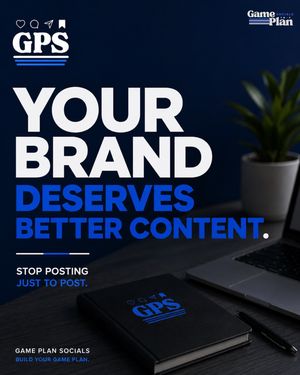 Image post by @gameplan_socials on Instagram