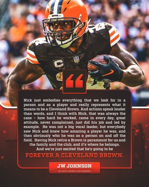 Image post by @Browns on Twitter/X
