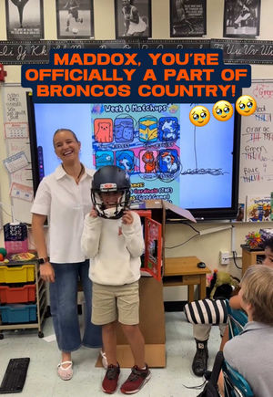 Video post by @broncos on TikTok