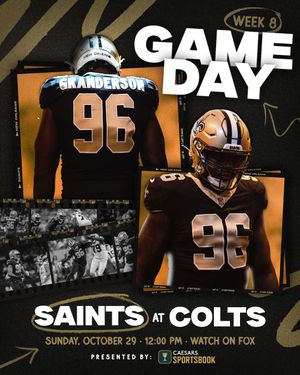 Image post by @saints on Instagram