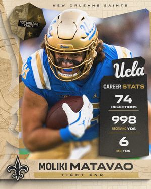 Image post by @Saints on Twitter
