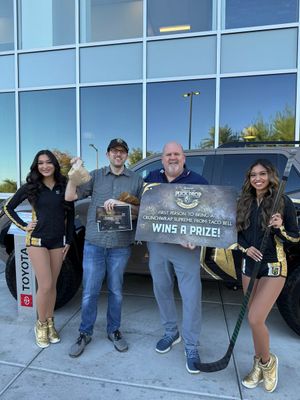 Image post by @GoldenKnights on Twitter