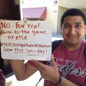 Image post by @txstatebobcats on Instagram