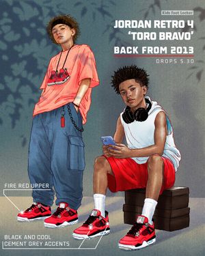 Image post by @KidsFootLocker on Twitter