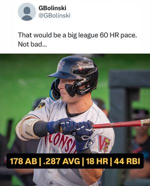 Image post by @milb_central on Instagram