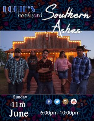 Image post by @SouthernAshesMusic on Facebook