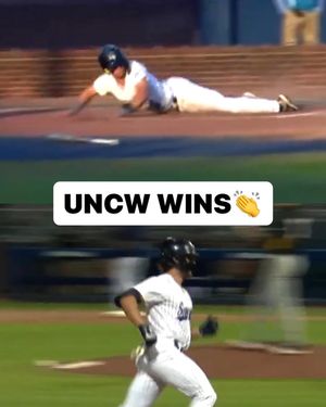 Image post by @uncwbaseball on Instagram