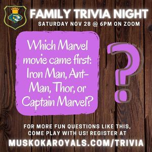Image post by @muskokaroyals on Facebook