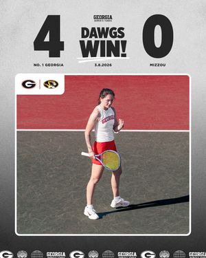 Image post by @ugawomenstennis on Instagram