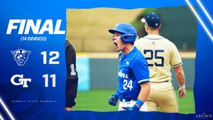 Image post by @GaStateBaseball on Twitter