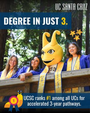 Image post by @ucscadmissions on Instagram